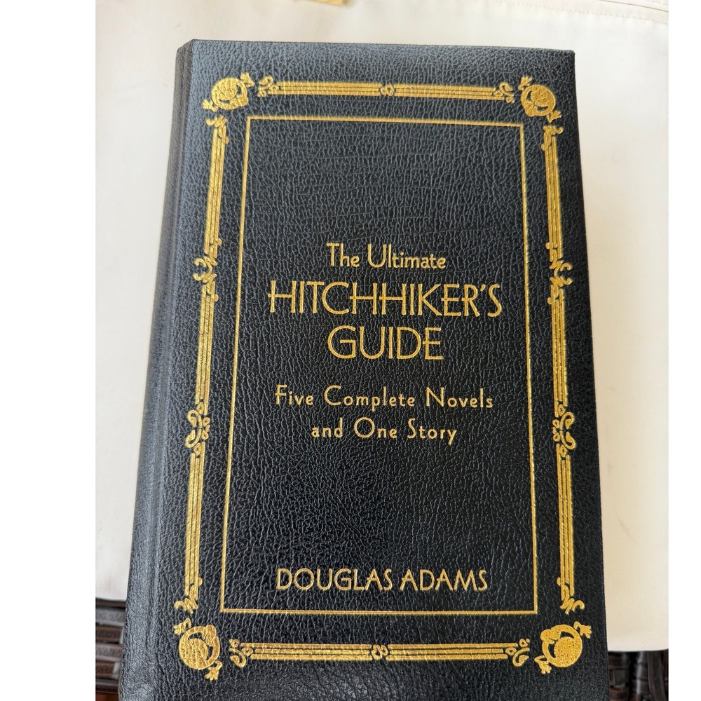 The Ultimate Hitchhikers Guide Douglas Adams 2005 Gramercy Hardcover Omnibus